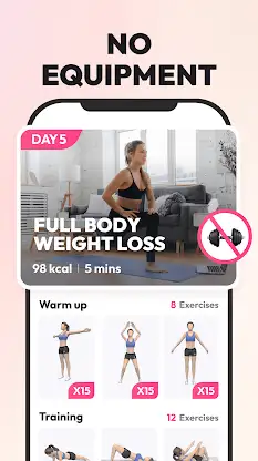 Weight Loss for Women: Workout screenshot 6