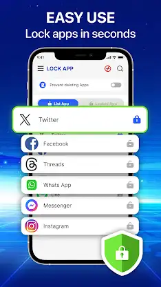 App lock - Applock Fingerprint screenshot 3