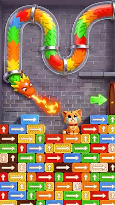 Caos de Lãs - Wool Sort Games screenshot 1