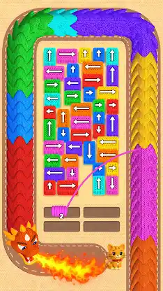 Caos de Lãs - Wool Sort Games screenshot 4