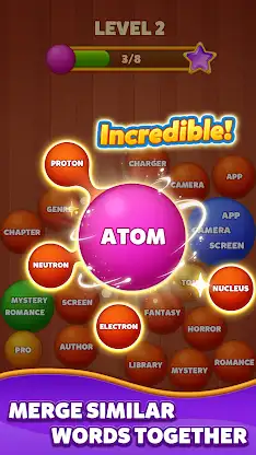 Word Sort - Bubble Crush screenshot 2