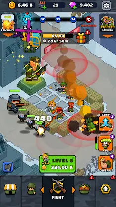 WW2 Defense - Merge Frontline screenshot 2
