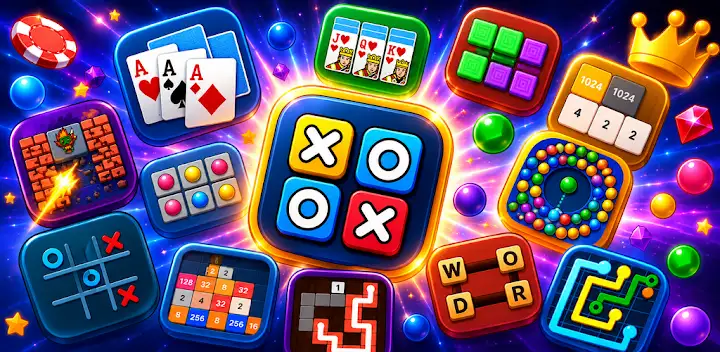 Offline Games - Puzzle Fun — Android game banner