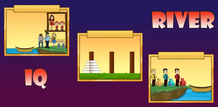 River Crossing IQ - IQ Test — Android game banner