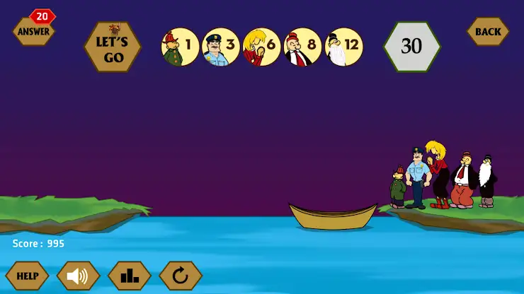 River Crossing IQ - IQ Test screenshot 3