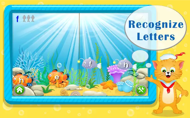 Learn Letters with Captain Cat screenshot 1