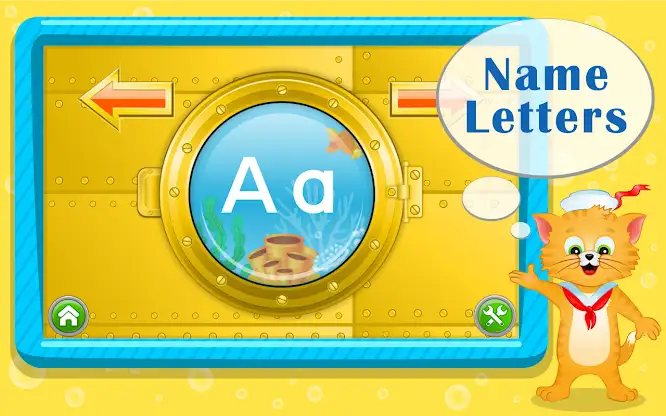 Learn Letters with Captain Cat screenshot 2