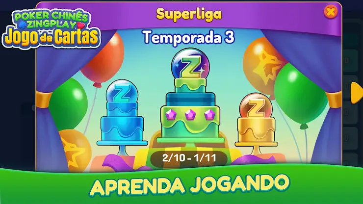 Poker Chinês : Jogo de Cartas screenshot 4