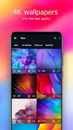 Wallpapers for ZTE 4K screenshot 1